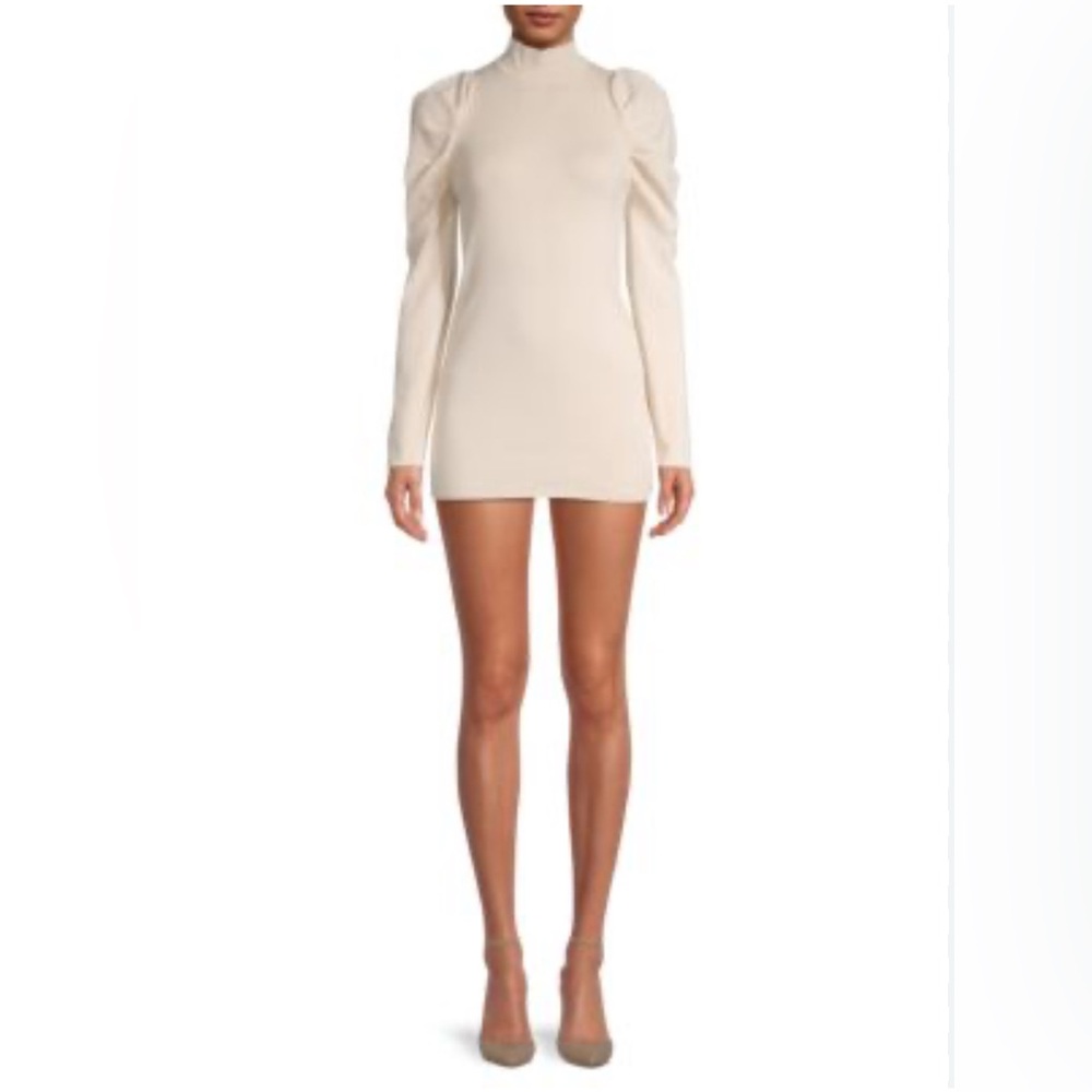 Avantlook Puff Sleeve Mini Dress